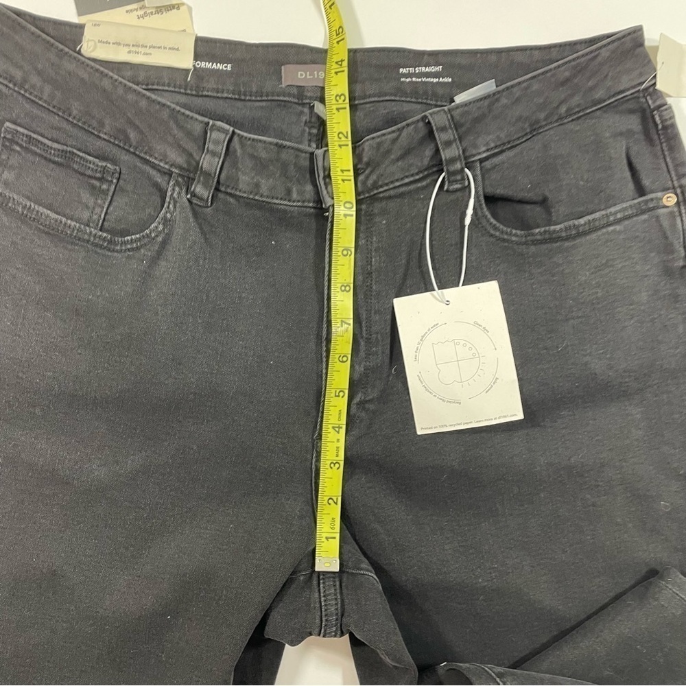 New Dl1961 Patti Straight High Rise Vintage Ankle Nightshade — image 6 of 8